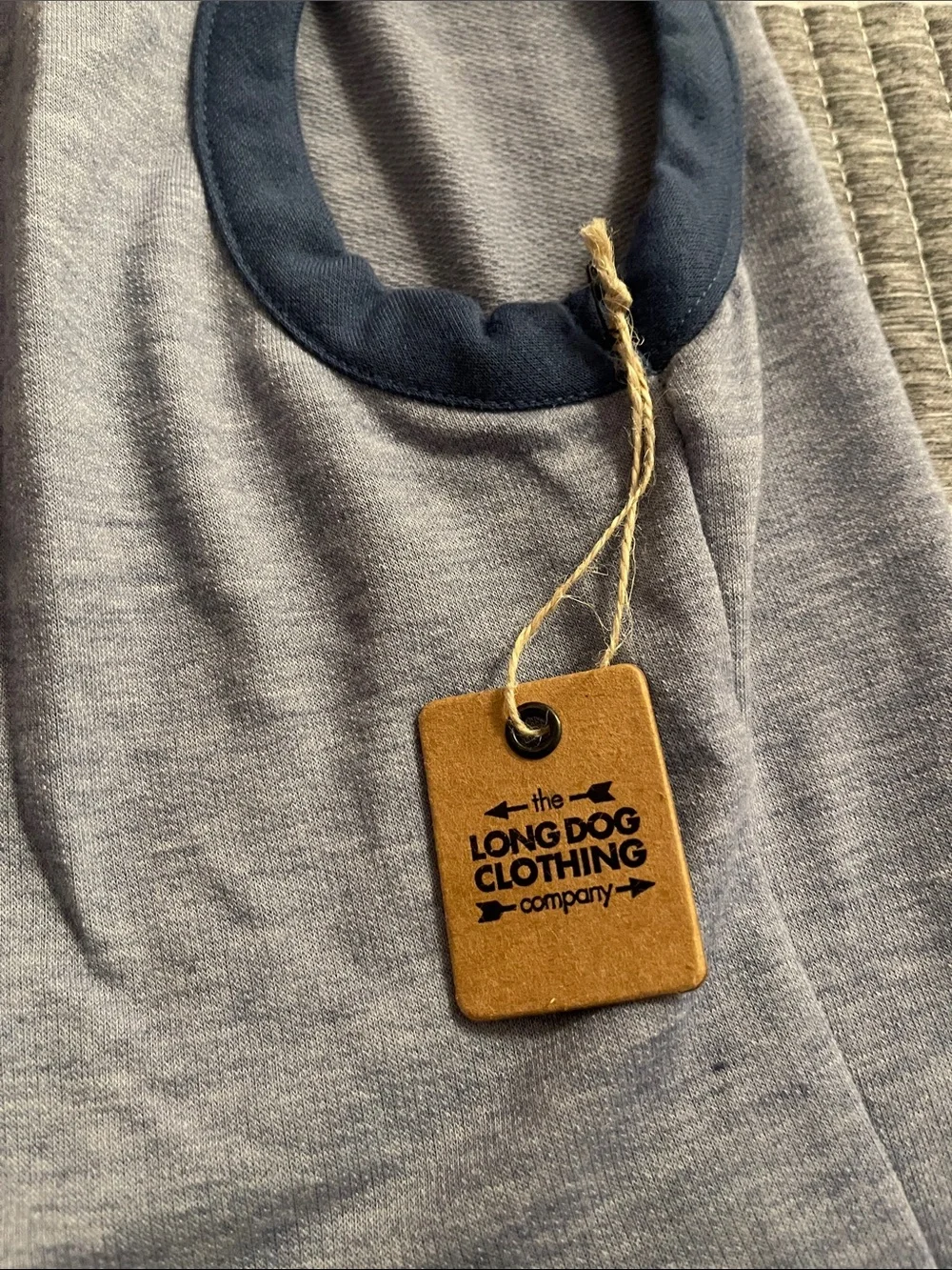 NWT Long Dog Clothing Company Hoodie T-shirt